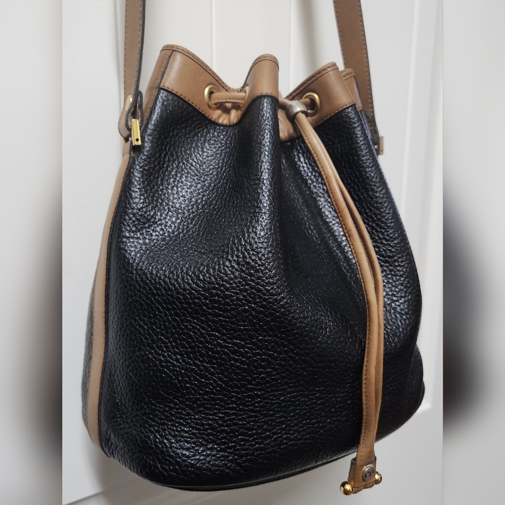 CHRISTIAN DIOR Drawstring Bucket Bag - Picture 4 of 16